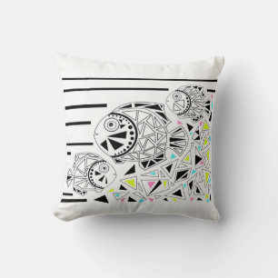 Coussin Poisson. Horoscope.