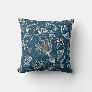 Coussin Poisson japonais Koi