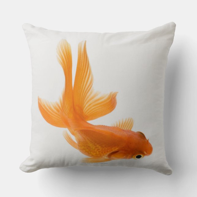 Coussin Poisson rouge de rose des vents (auratus de (Recto)