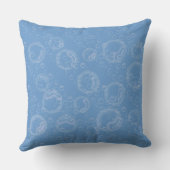Coussin Poisson sous-marin (multicolore) (Verso)