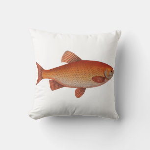 Coussin Poisson vintage