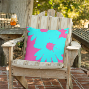 Coussin Poissons roses chauds Aqua