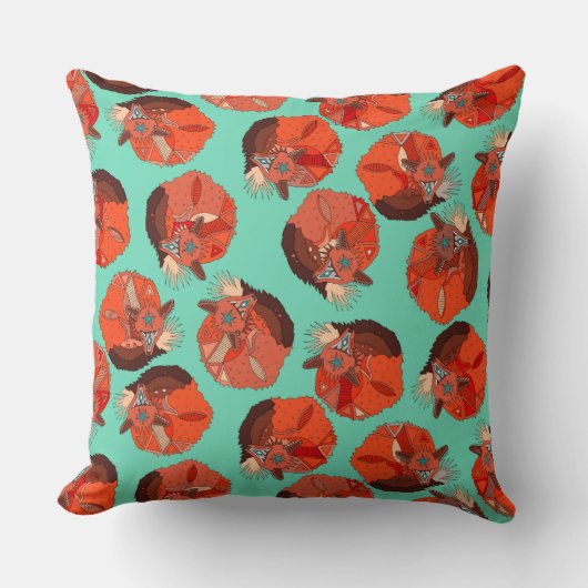 Coussin poitrine de renard (Recto)