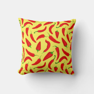 Coussin Poivre rouge et jaune au Chili