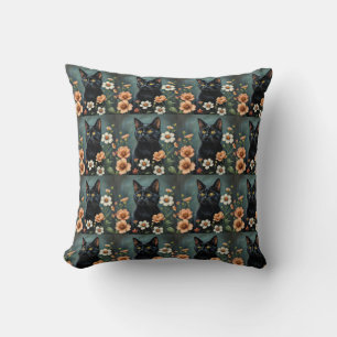 Coussin Poivrer le chat lancer l'oreiller