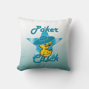 Coussin Poker Chick #7