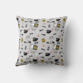 Coussin Police Themed Policeman Cop Pattern (Verso)