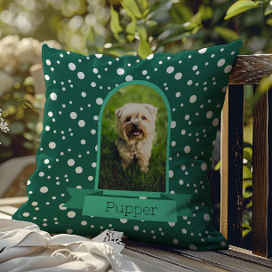 Coussin Polka Dot Arch Photo Pour Animaux De Compagnie