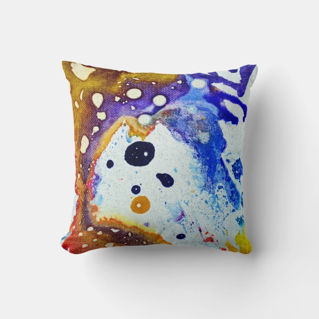 Coussin Polychromoptic #1B par Michael Moffa (Recto)