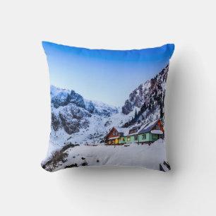 Coussin Polyester Jeu d'oreiller, Malaiesti, montagne Buce