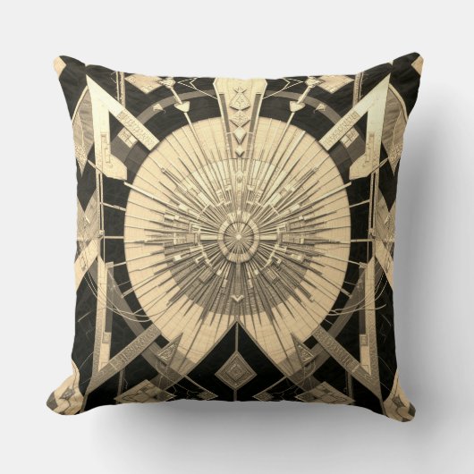 Coussin Polymère focale Yantra 51 x 51 cm (Recto)