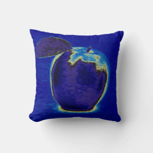 Coussin Pomme bleue
