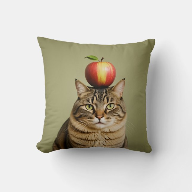 Coussin Pomme de chat (Recto)