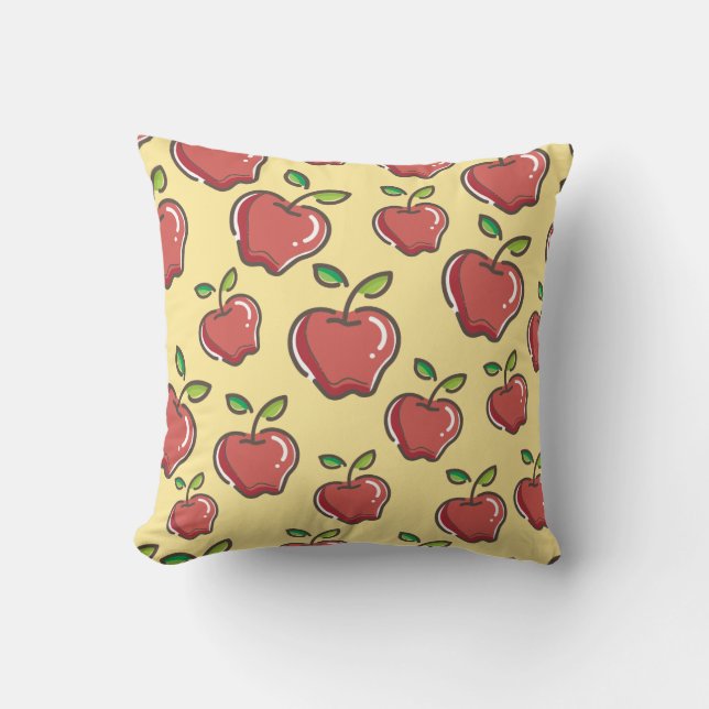 Coussin Pomme rouge (Recto)