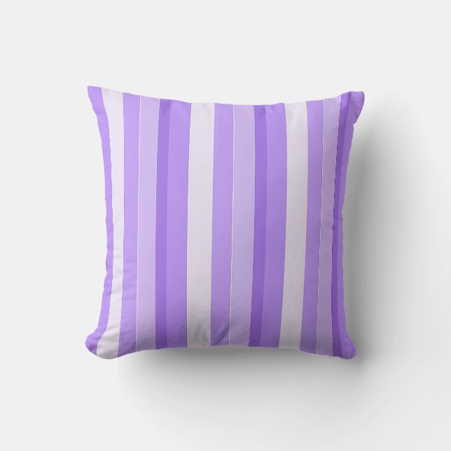 Coussin Pommeau de bonbon pourpre (Recto)