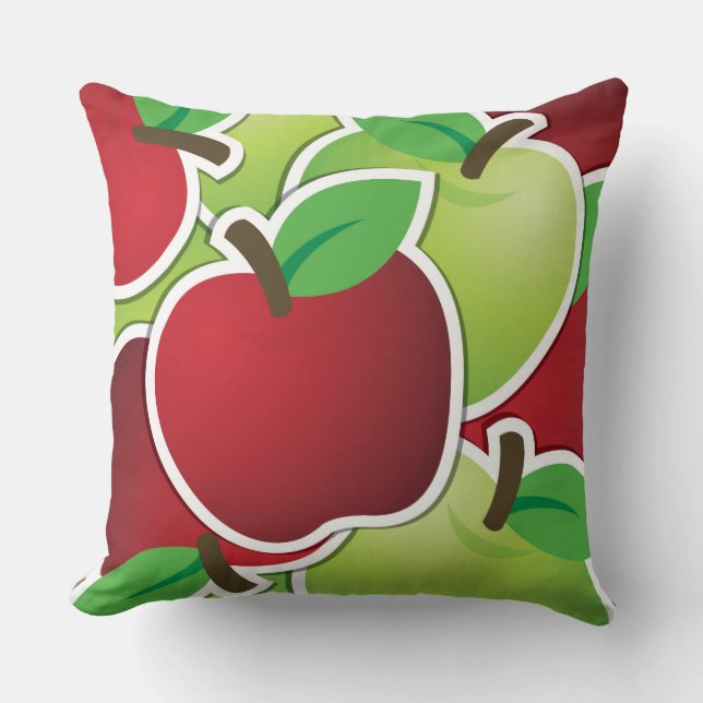 Coussin Pommes mélangées (Recto)