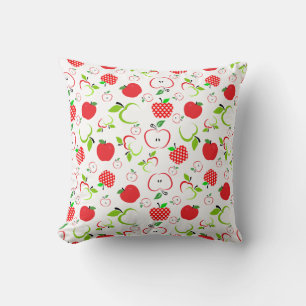 Coussin Pommes rouges et vertes
