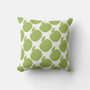 Coussin Pommes vertes