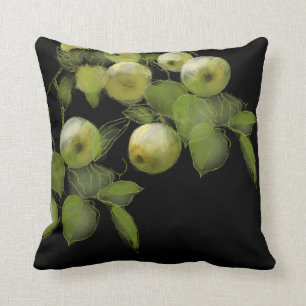 Coussin Pommes vertes