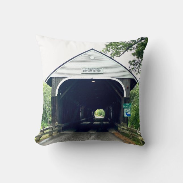 Coussin Pont couvert de Blair (Recto)