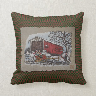 Coussin Pont couvert et Sleigh