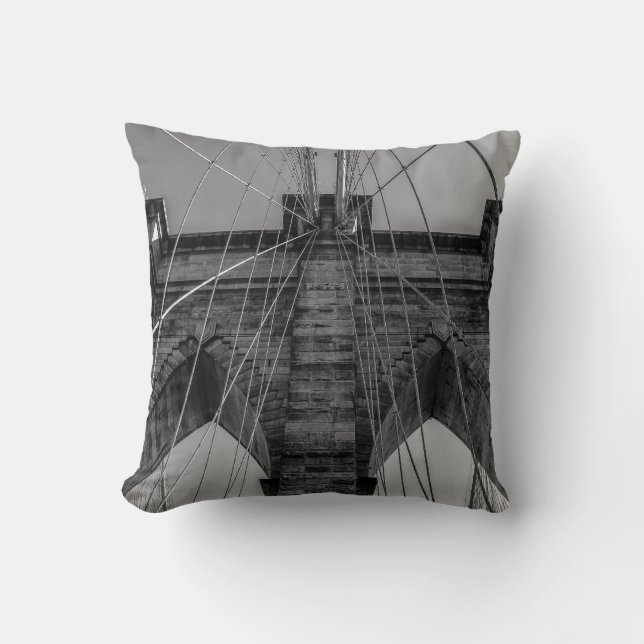 Coussin Pont de Brooklyn à New York City (Recto)