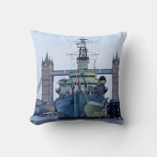 Coussin Pont de la Tour Londres.