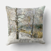 Coussin pont d'hiver (Verso)