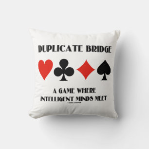 Coussin Pont En Double Un Jeu Où Les Esprit Intelligents