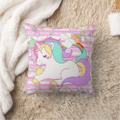 Coussin Pony Angel Pink Frappe Jeu d'oreiller (Couverture)