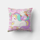 Coussin Pony Angel Pink Frappe Jeu d'oreiller (Verso)