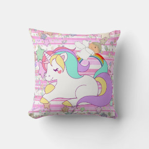 Coussin Pony Angel Pink Frappe Jeu d'oreiller