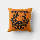 Coussin Pony Club Rider (Verso)