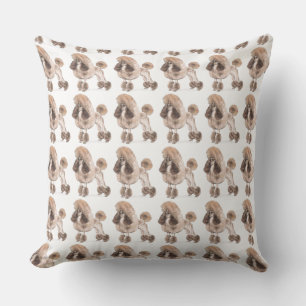 Coussin Poodle — Afficher le manteau