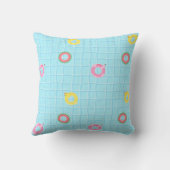 Coussin Pool et tubes (Verso)
