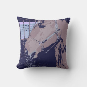 Coussin Pop Art Barn Cheval