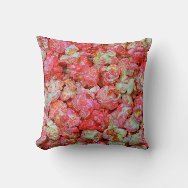 Coussin pop-corn rose (Recto)