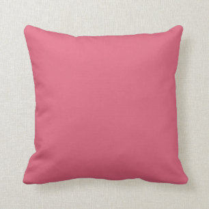 Coussin Pop rose de couleur de pastèque solide