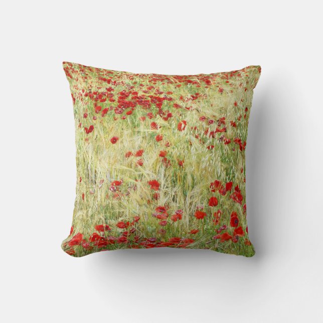 Coussin Poppies (Recto)
