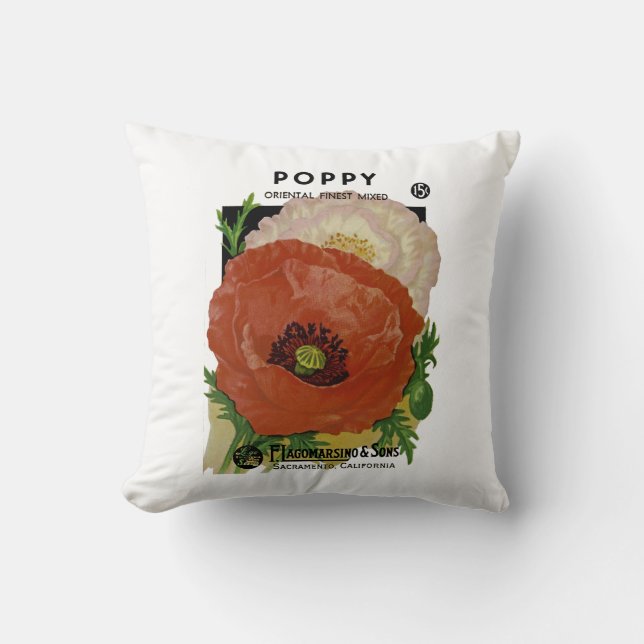 Coussin Poppy (Recto)