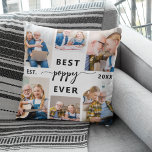 Coussin Poppy Grand-Père Petits-Enfants Photo Collage<br><div class="desc">Célébrez le lien spécial entre Poppy et ses petits-enfants avec le "Poppy Grand-Père Collage Photo pour petits-enfants" Jetez l'oreiller. Cet oreiller de lancer personnalisé présente un collage magnifiquement arrangé de photos chères, capturant des moments précieux et des souvenirs joyeux partagés avec ses petits-enfants bien-aimés. Le titre chaleureux "Poppy" est bien...</div>