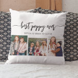 Coussin Poppy Grand-Père Petits-Enfants Photo Collage<br><div class="desc">Célébrez votre coquelicot avec le grand-père Poppy Petits-enfants Photo Collage Jeter l'oreiller. Ce gardien personnalisé présente un collage magnifiquement arrangé de photos chères, capturant des moments spéciaux avec ses petits-enfants. Conçu avec des matériaux de qualité, il ajoute une touche de design et de sentimentalité à tout espace, parfait pour l'exposition...</div>