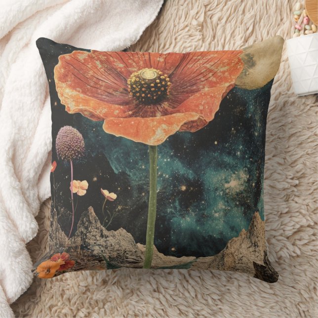 Coussin Populaire Orange Sous La Lumière De La Lune (Couverture)