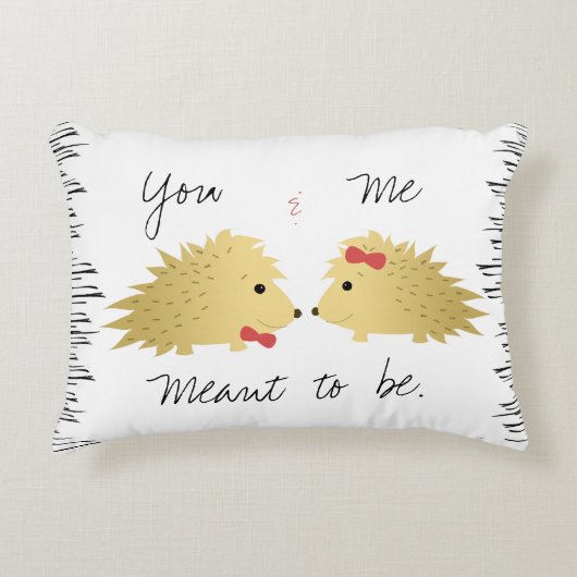 Coussin Porcupine Couple (Devant)
