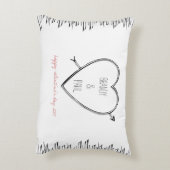 Coussin Porcupine Couple (Dos(Vertical))