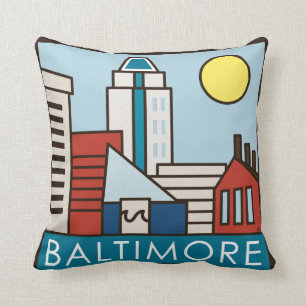 Coussin Port intérieur de Baltimore