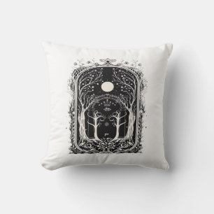 Coussin Portail Fantastique Goblincore Vers le Classique
