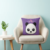 Coussin Porte-panda coutume Monogramme (Chaise)