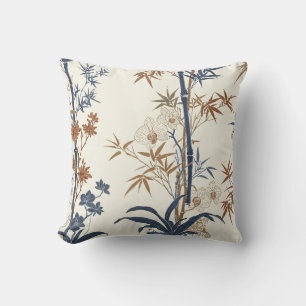 Coussin Portes-oreillers botaniques en bambou