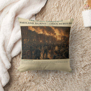 Coussin Portland brûle—Puis se reconstruit 4-5 juillet 1